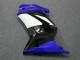 ABS Moto Plástico EX250 08-12 - Azul Blanco Negro Ninja