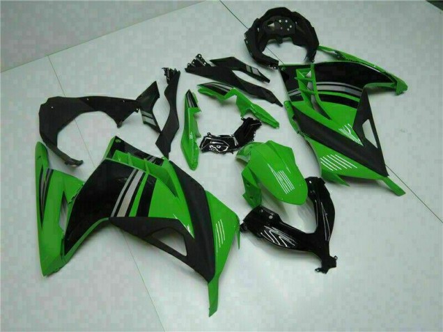 ABS Moto Plástico EX300 13-16 - Azul Negro
