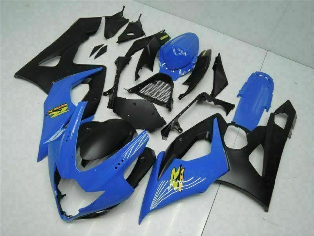 ABS Moto Plástico GSXR 1000 K5 05-06 - Azul Negro