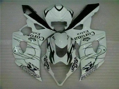 ABS Moto Plástico GSXR 1000 K5 05-06 - Blanco
