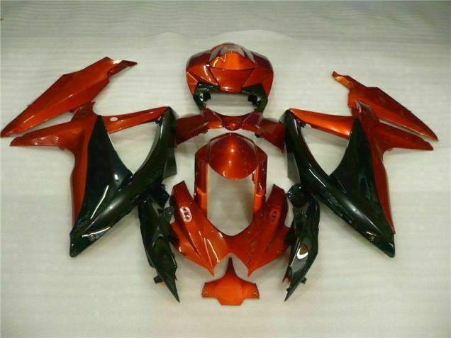 ABS Moto Plástico GSXR 600 / 750 K8 08-10 - Rojo Negro