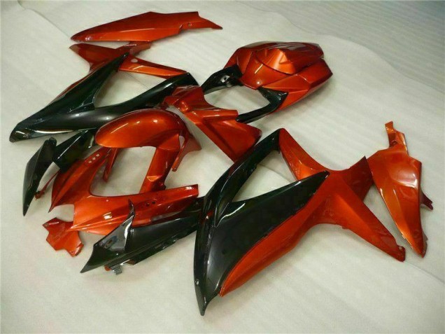 ABS Moto Plástico GSXR 600 / 750 K8 08-10 - Rojo Negro