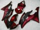 ABS Moto Plástico R6 08-16 - Rojo Negro ABS Moto Plástico R6 08-16 - Rojo Negro