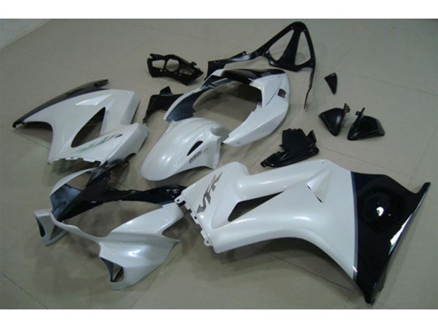 ABS Moto Plástico VFR 800 02-13 - Blanco Negro ABS Moto Plástico VFR 800 02-13 - Blanco Negro