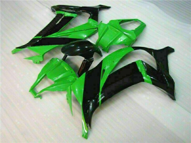 ABS Moto Plástico ZX10R 11-15 - Verde Negro