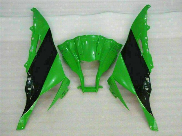 ABS Moto Plástico ZX10R 11-15 - Verde Negro