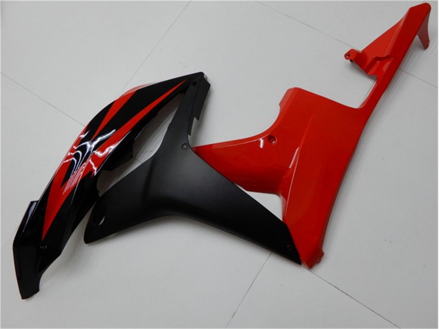 ABS Moto Plásticos CBR 600 RR 07-08 - Negro Rojo