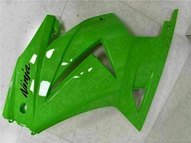 ABS Moto Plásticos EX250 08-12 - Verde Negro Ninja