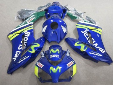Carenado Moto CBR 1000 RR 04-05 - Azul Movistar Castrol