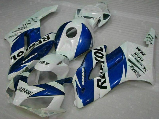 Carenado Moto CBR 1000 RR 04-05 - Blanco Azul Repsol Carenado Moto CBR 1000 RR 04-05 - Blanco Azul Repsol
