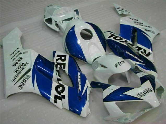 Carenado Moto CBR 1000 RR 04-05 - Blanco Azul Repsol Carenado Moto CBR 1000 RR 04-05 - Blanco Azul Repsol