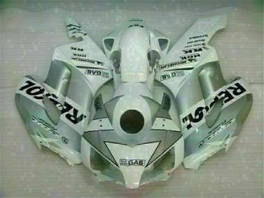 Carenado Moto CBR 1000 RR 04-05 - Blanco Plata Repsol