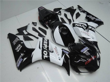 Carenado Moto CBR 1000 RR 04-05 - Blanco Repsol Negro