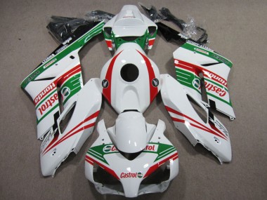 Carenado Moto CBR 1000 RR 04-05 - Blanco Rojo Castrol