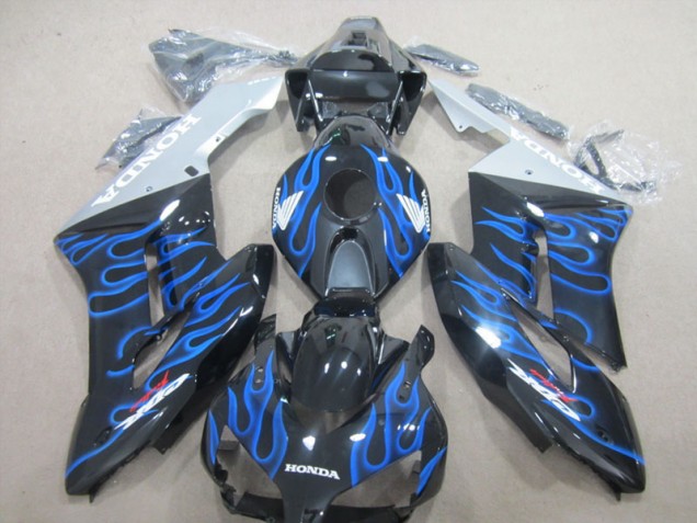 Carenado Moto CBR 1000 RR 04-05 - Llama azul negra