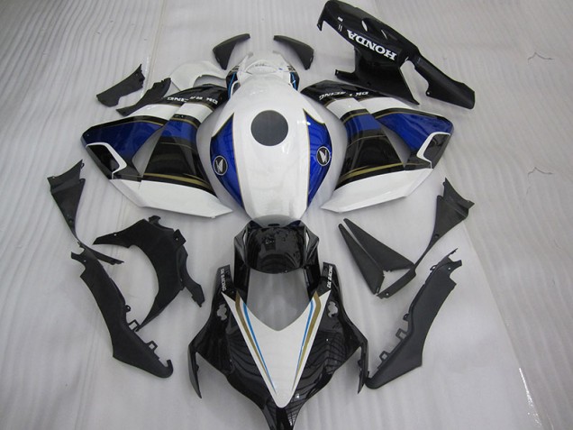 Carenado Moto CBR 1000 RR 04-05 - Negro Blanco Azul Carenado Moto CBR 1000 RR 04-05 - Negro Blanco Azul