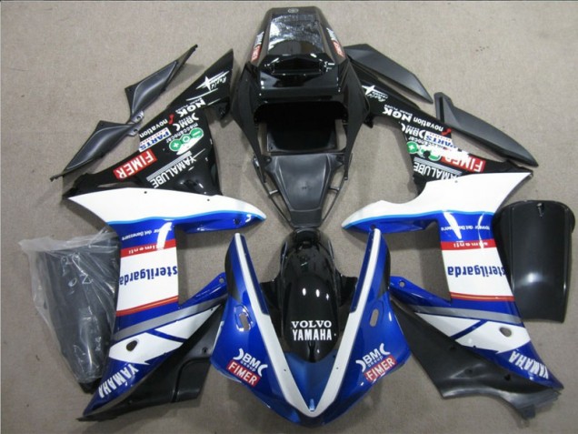 Carenado Moto CBR 1000 RR 04-05 - Negro Blanco Azul Sterilgarda Volvo Carenado Moto CBR 1000 RR 04-05 - Negro Blanco Azul Sterilgarda Volvo