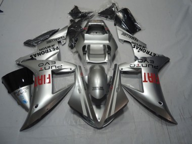 Carenado Moto CBR 1000 RR 04-05 - Plata Rojo Fiat