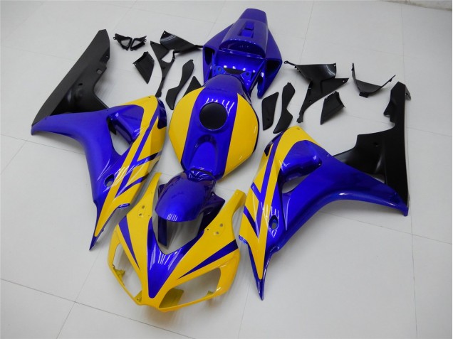 Carenado Moto CBR 1000 RR 06-07 - Amarillo Azul Carenado Moto CBR 1000 RR 06-07 - Amarillo Azul