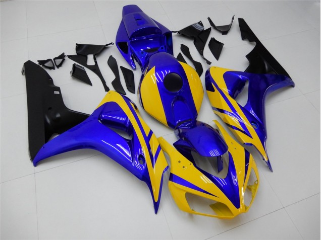 Carenado Moto CBR 1000 RR 06-07 - Amarillo Azul Carenado Moto CBR 1000 RR 06-07 - Amarillo Azul