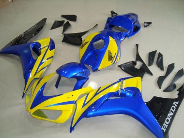 Carenado Moto CBR 1000 RR 06-07 - Amarillo Azul Negro