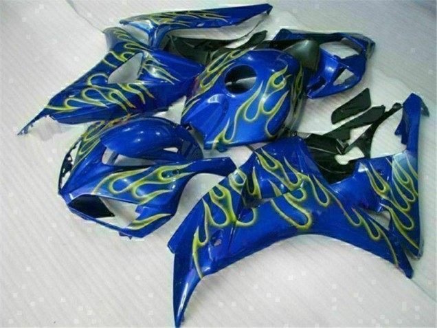 Carenado Moto CBR 1000 RR 06-07 - Amarillo Llama Azul