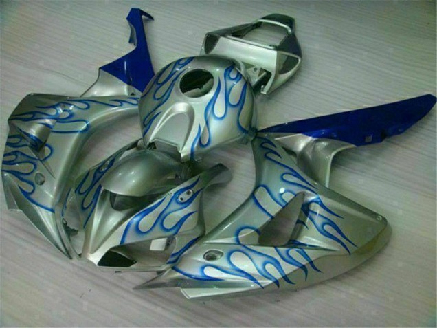 Carenado Moto CBR 1000 RR 06-07 - Azul Llama Plata