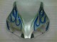 Carenado Moto CBR 1000 RR 06-07 - Azul Llama Plata