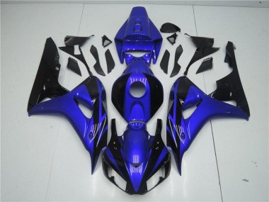 Carenado Moto CBR 1000 RR 06-07 - Azul Negro