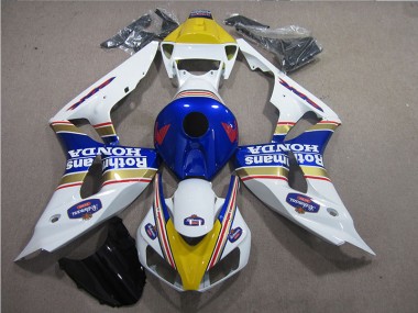 Carenado Moto CBR 1000 RR 06-07 - Blanco Azul Rothmans