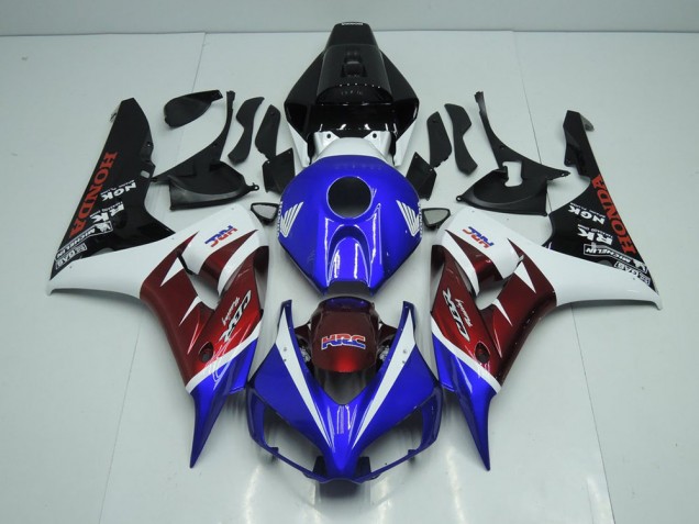 Carenado Moto CBR 1000 RR 06-07 - Borgoña & Azul Carenado Moto CBR 1000 RR 06-07 - Borgoña & Azul