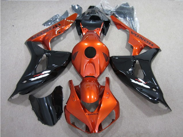 Carenado Moto CBR 1000 RR 06-07 - Negro Naranja Carenado Moto CBR 1000 RR 06-07 - Negro Naranja