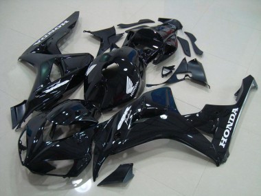 Carenado Moto CBR 1000 RR 06-07 - Negro Plata Calcomanías