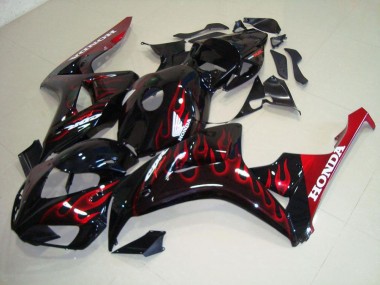 Carenado Moto CBR 1000 RR 06-07 - Rojo Llama