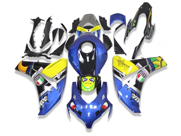 Carenado Moto CBR 1000 RR 08-11 - Azul Tiburón Carenado Moto CBR 1000 RR 08-11 - Azul Tiburón