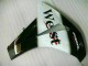 Carenado Moto CBR 1000 RR 08-11 - Blanco Negro West