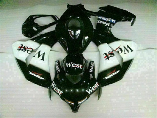 Carenado Moto CBR 1000 RR 08-11 - Blanco Negro West