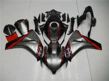 Carenado Moto CBR 1000 RR 08-11 - Gris Rojo Negro