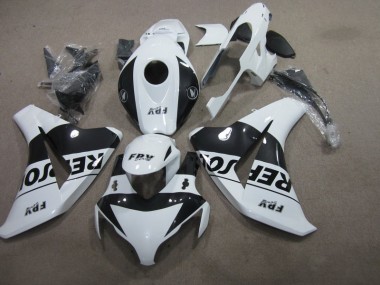 Carenado Moto CBR 1000 RR 08-11 - Negro Blanco Repsol
