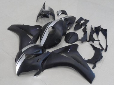 Carenado Moto CBR 1000 RR 08-11 - Negro Mate & Plata