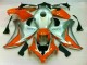 Carenado Moto CBR 1000 RR 08-11 - Plata Naranja