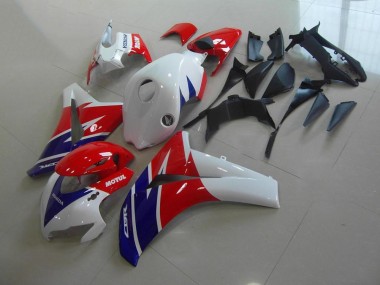 Carenado Moto CBR 1000 RR 08-11 - Rojo Blanco Azul Motul
