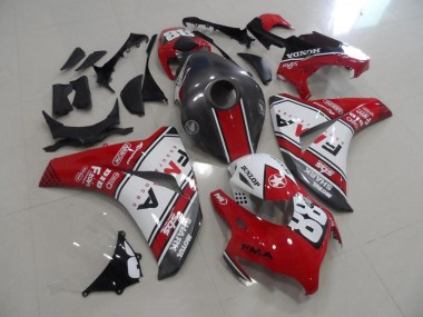 Carenado Moto CBR 1000 RR 08-11 - Rojo & Gris Fma