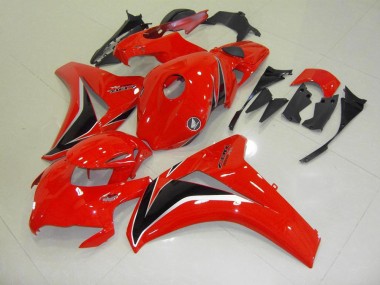 Carenado Moto CBR 1000 RR 08-11 - Rojo Negro Plata