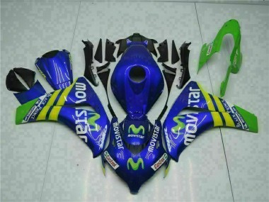 Carenado Moto CBR 1000 RR 08-11 - Verde Azul