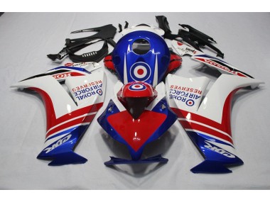 Carenado Moto CBR 1000 RR 12-16 - Azul Rojo Royal Air Force Reserves