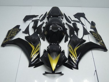 Carenado Moto CBR 1000 RR 12-16 - Brillante Negro & Oro