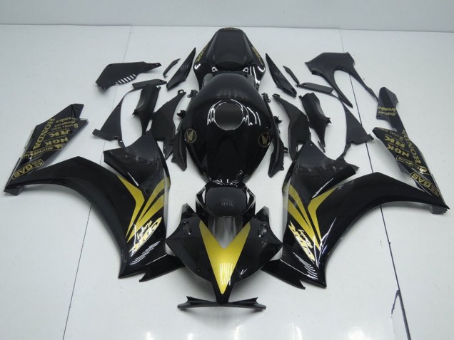 Carenado Moto CBR 1000 RR 12-16 - Brillante Negro & Oro