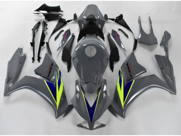 Carenado Moto CBR 1000 RR 12-16 - Gris Azul Verde