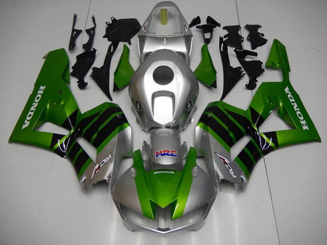 Carenado Moto CBR 1000 RR 12-16 - Negro Verde Plata HRC